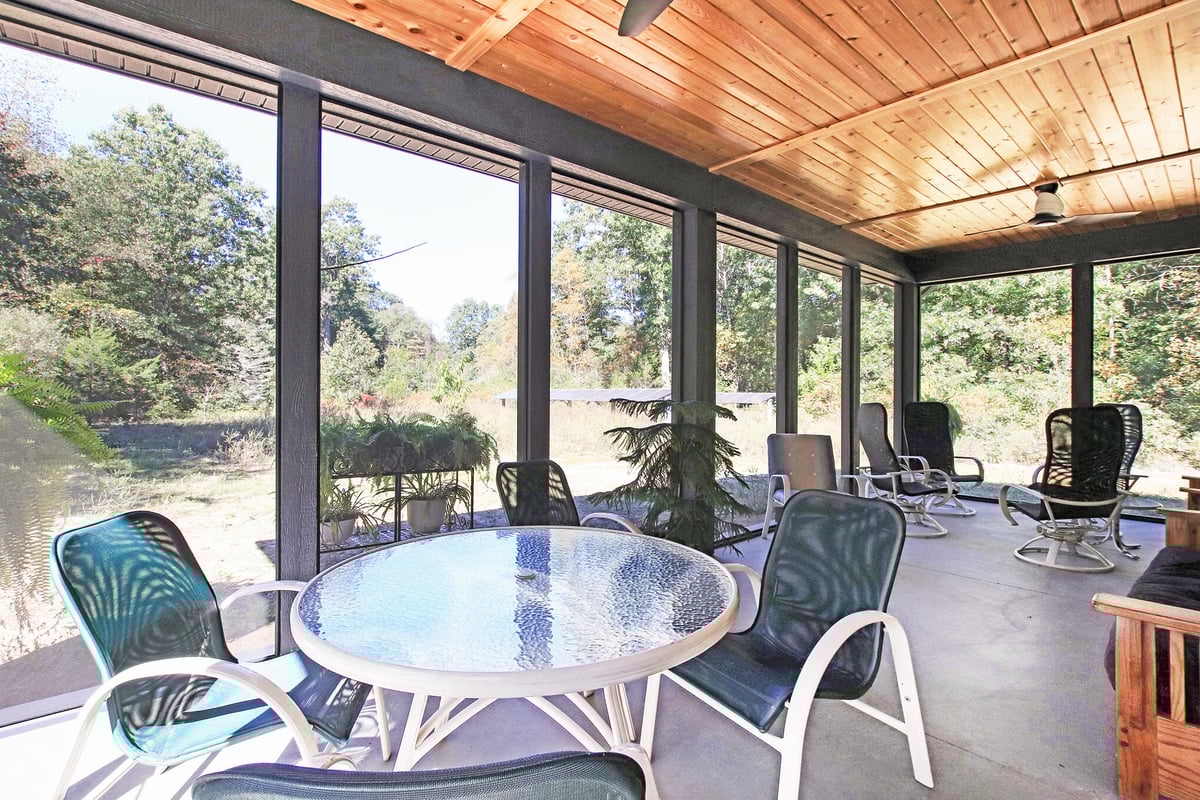 3 Season Porch in West Michigan R Value Homes