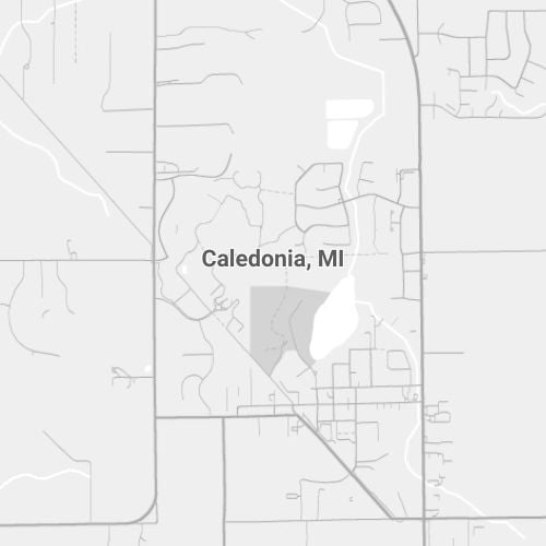 Caledonia, MI Map