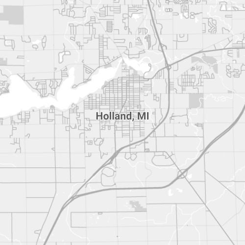 Holland, MI Map