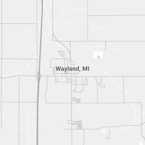 Wayland, MI Map