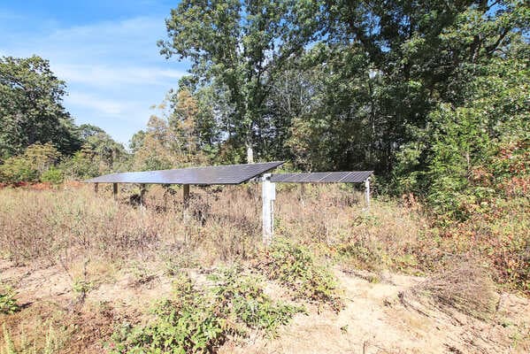 solar panels in a field